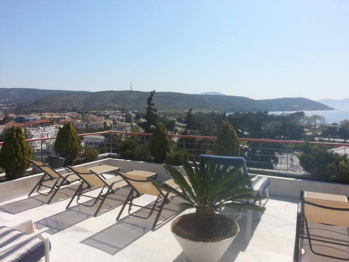 Varkiza Seaside Penthouse With Private Roof Deck Vari  Luaran gambar